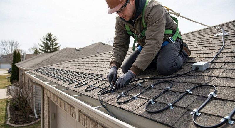 Heat Tape Installation in Tulsa, OK