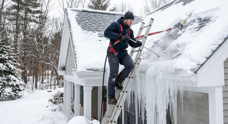 Ice Dam Repair in Bellevue, WA