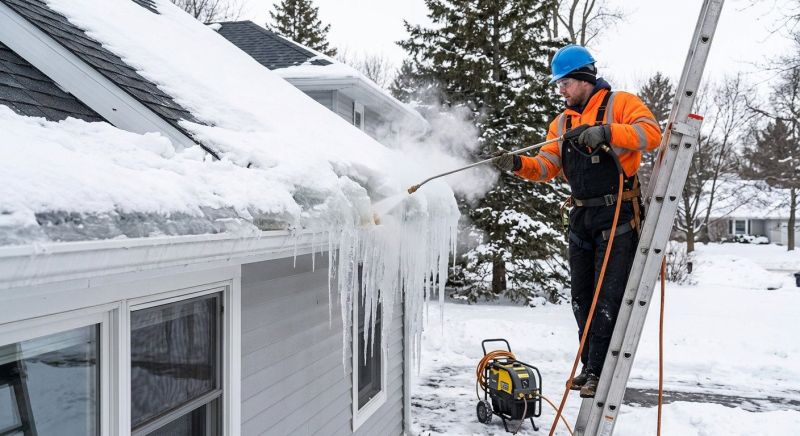 Ice Dam Repair in Olympia, WA