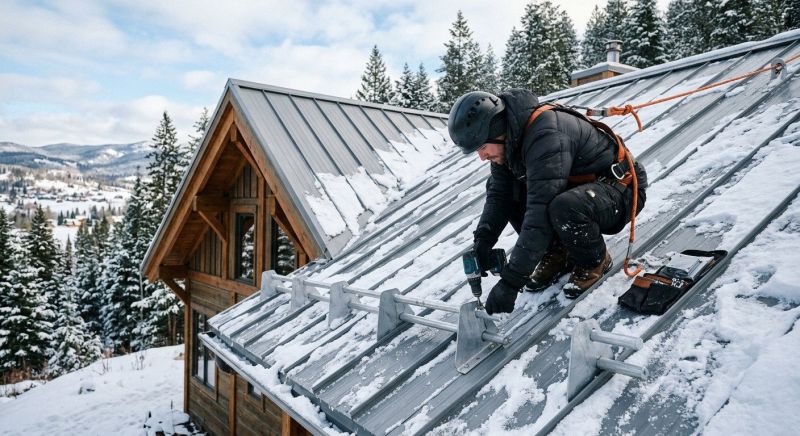 Snow Guard Installation in Redmond, WA
