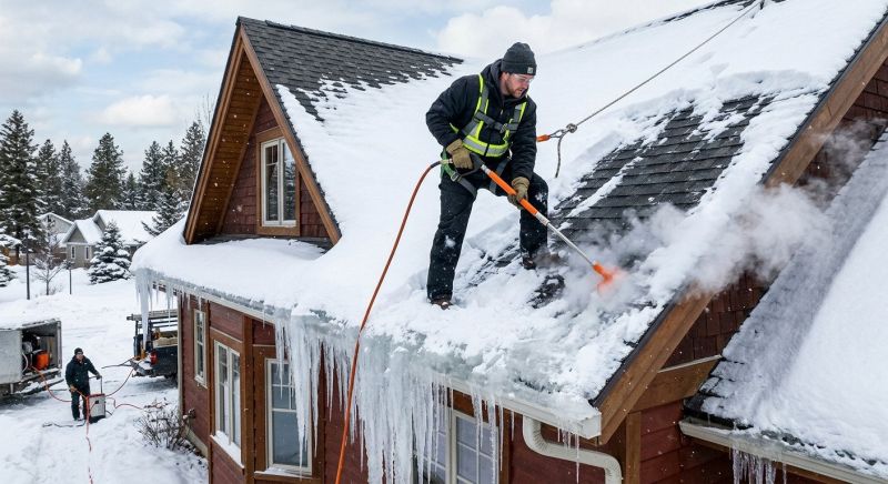 Ice Dam Repair in Gig Harbor, WA