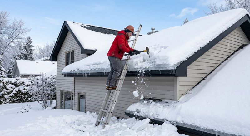 Ice Dam Repair in Kitsap County, WA